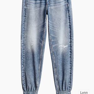 Rag & Bone Miramar Denim-Print Joggers